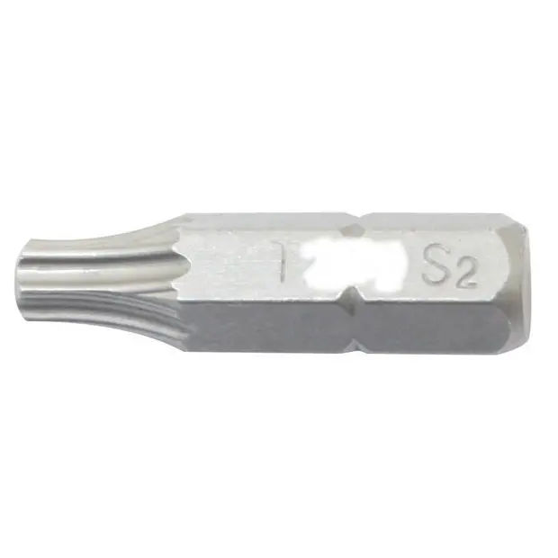 BIT, TAMPER-PROOF STAR-TIP, T30H, 1" LONG, 1/4" HEX DRIVE